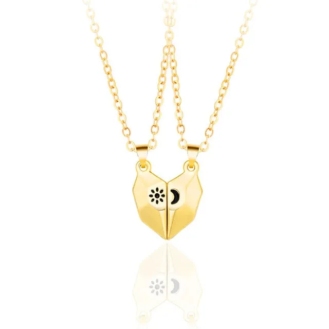Magnetic Couple Necklace