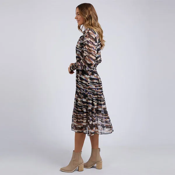 Mala Abstract Dress - Print