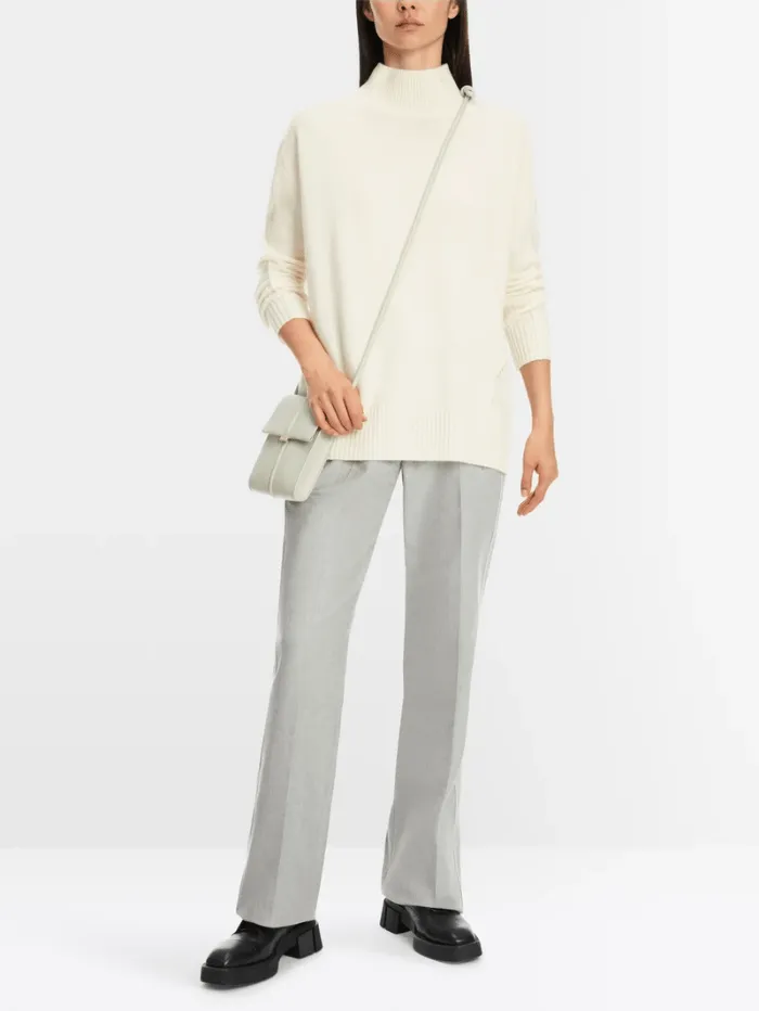 Marc Cain Sports Rethink Together Turtleneck Jumper In Off White XS 41.51 M63 Col 110