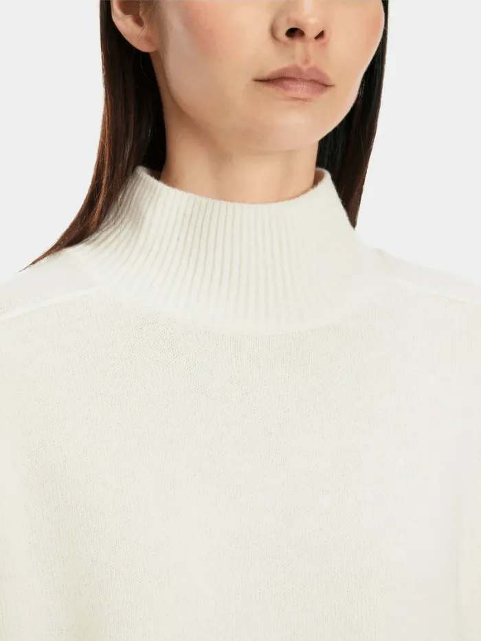 Marc Cain Sports Rethink Together Turtleneck Jumper In Off White XS 41.51 M63 Col 110