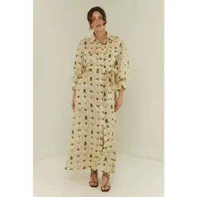 Marigold Dress | Tropical Palms