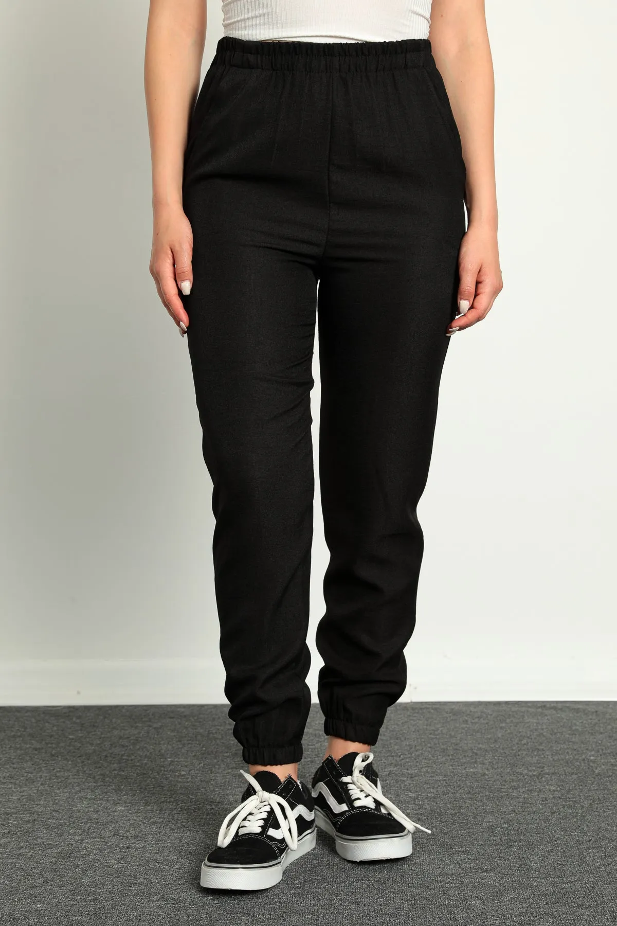 MPL Women's Elastic Waist Linen Trousers - Chino Hills