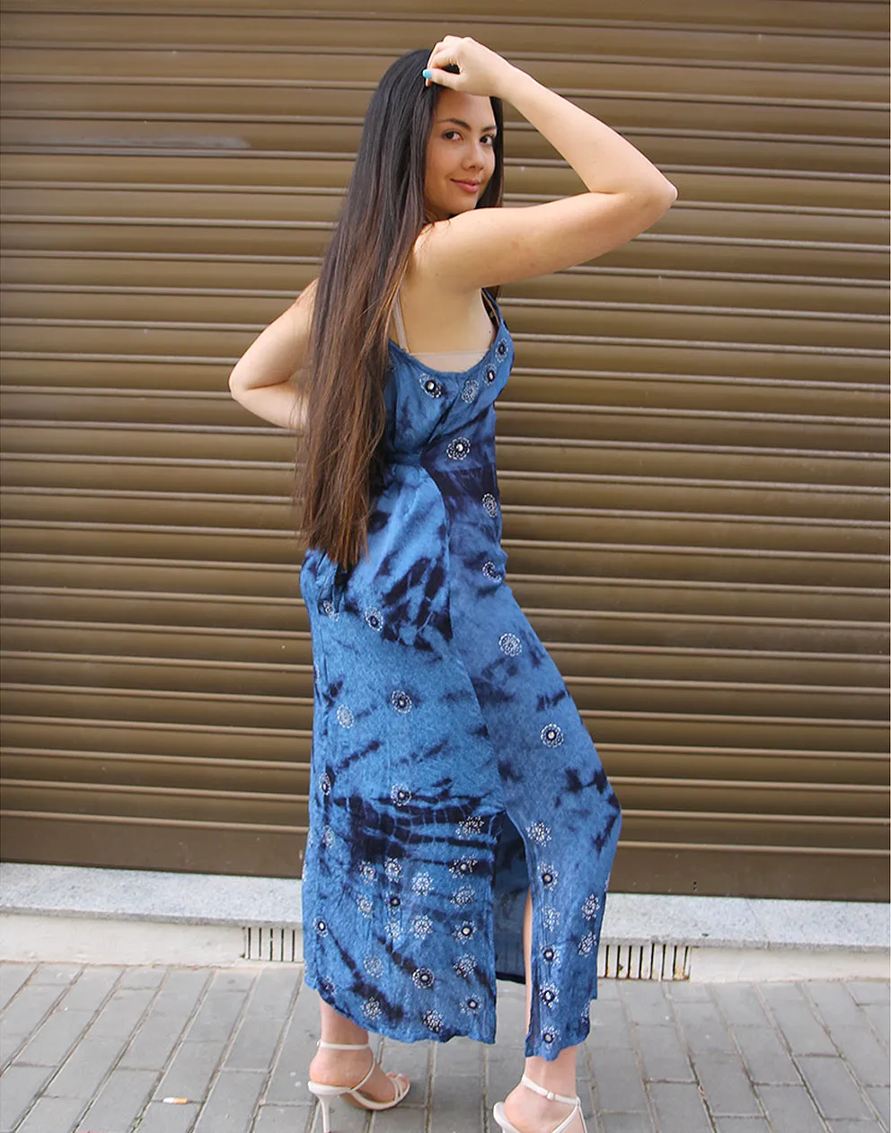 Navy Slip Dress