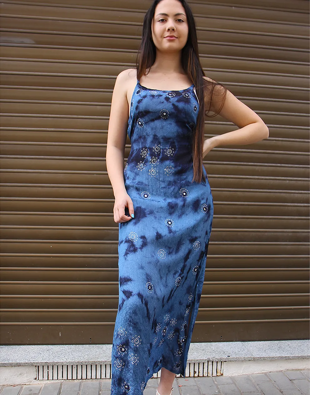 Navy Slip Dress
