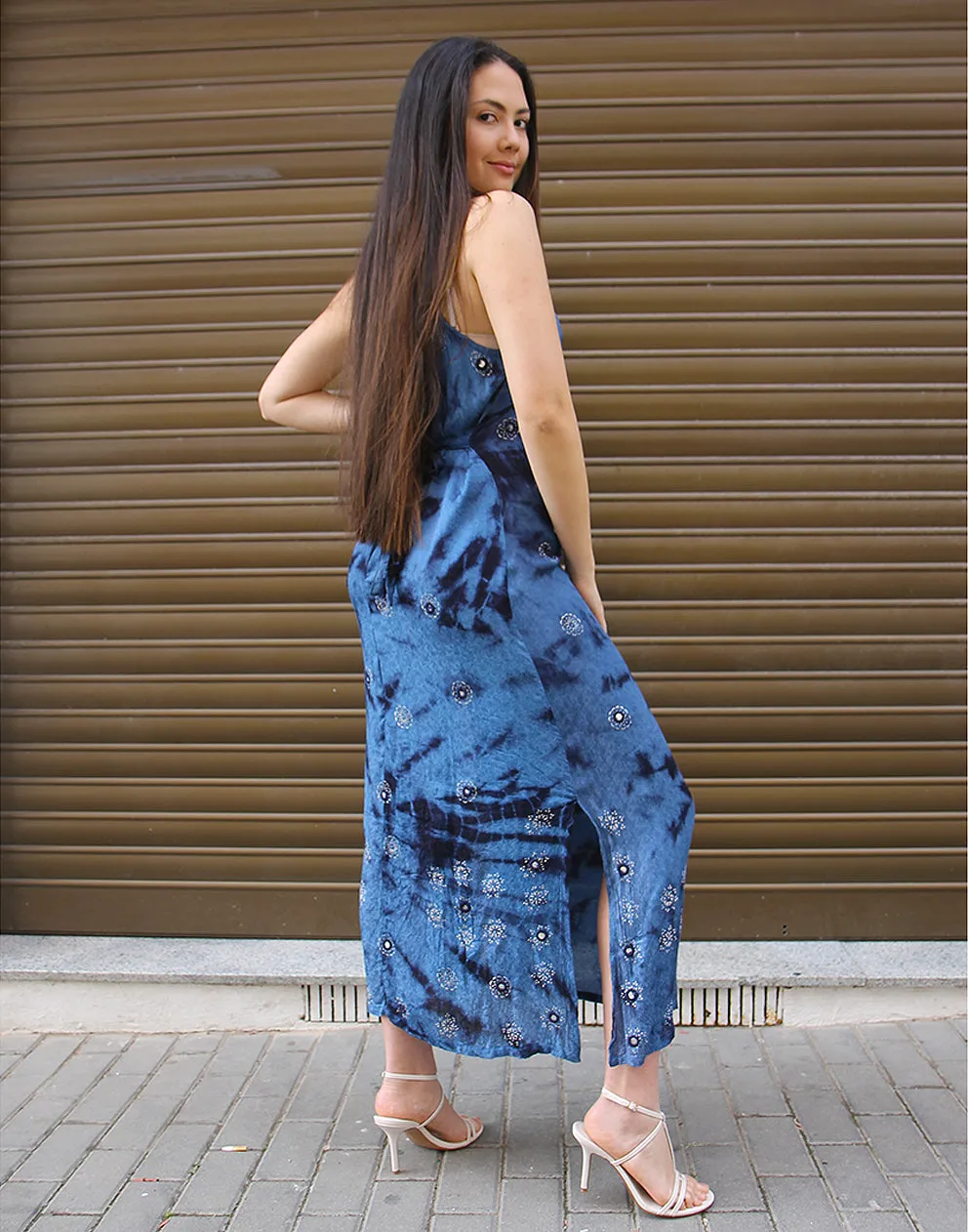 Navy Slip Dress