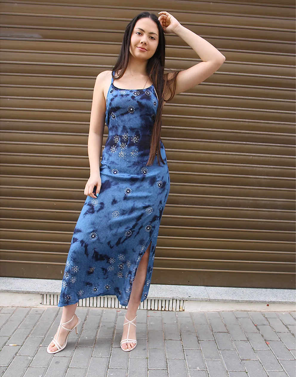 Navy Slip Dress