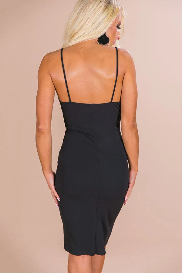 On The Move Dress in Black
