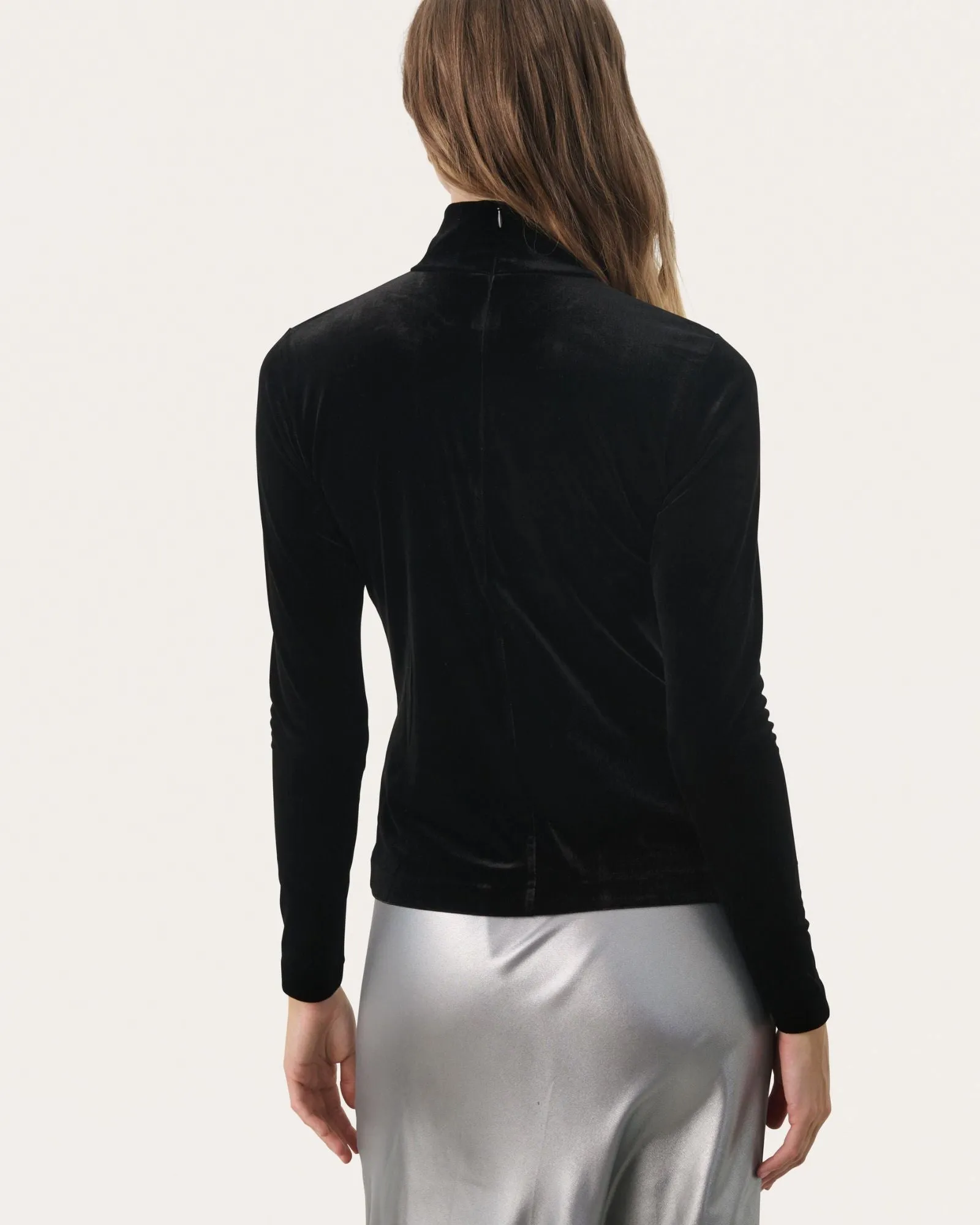 Part Two Mone Velvet Turtleneck