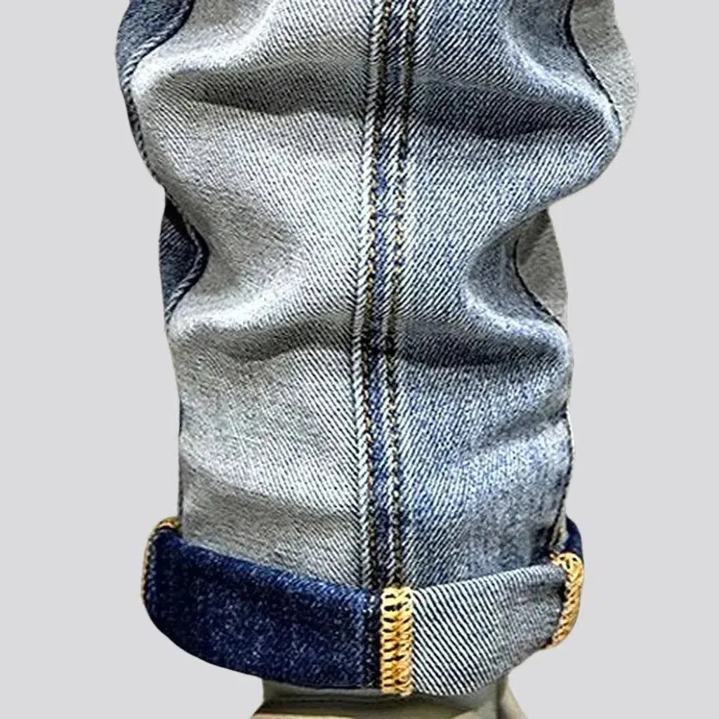 Patchwork jeans
 for men