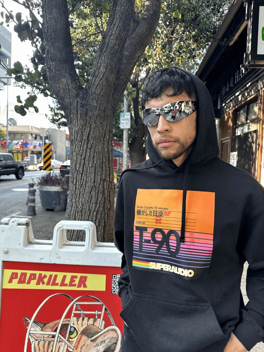 Popkiller Artist Series Warakami Sunset Nostalgia Pullover Hoodie