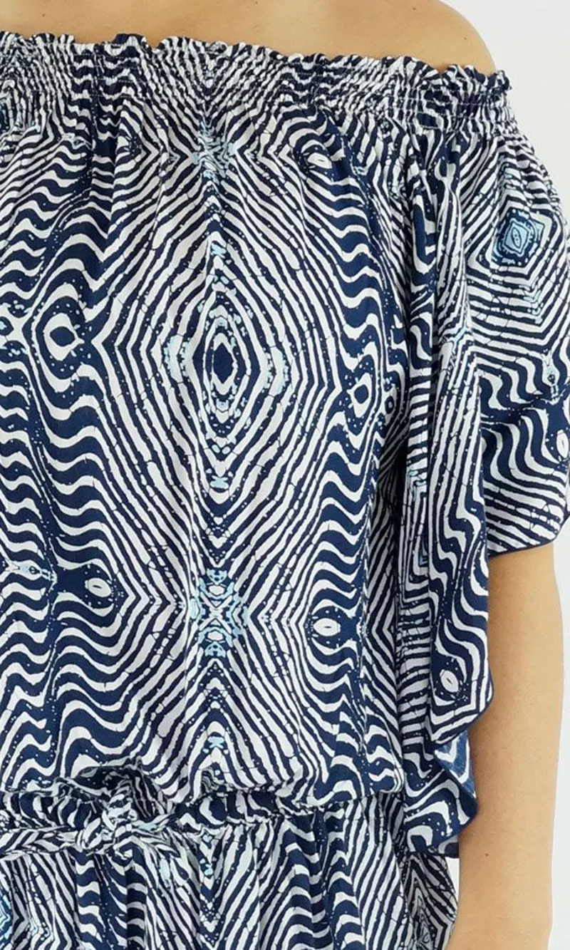 Rayon Dress Short Wing Papua, More Colours