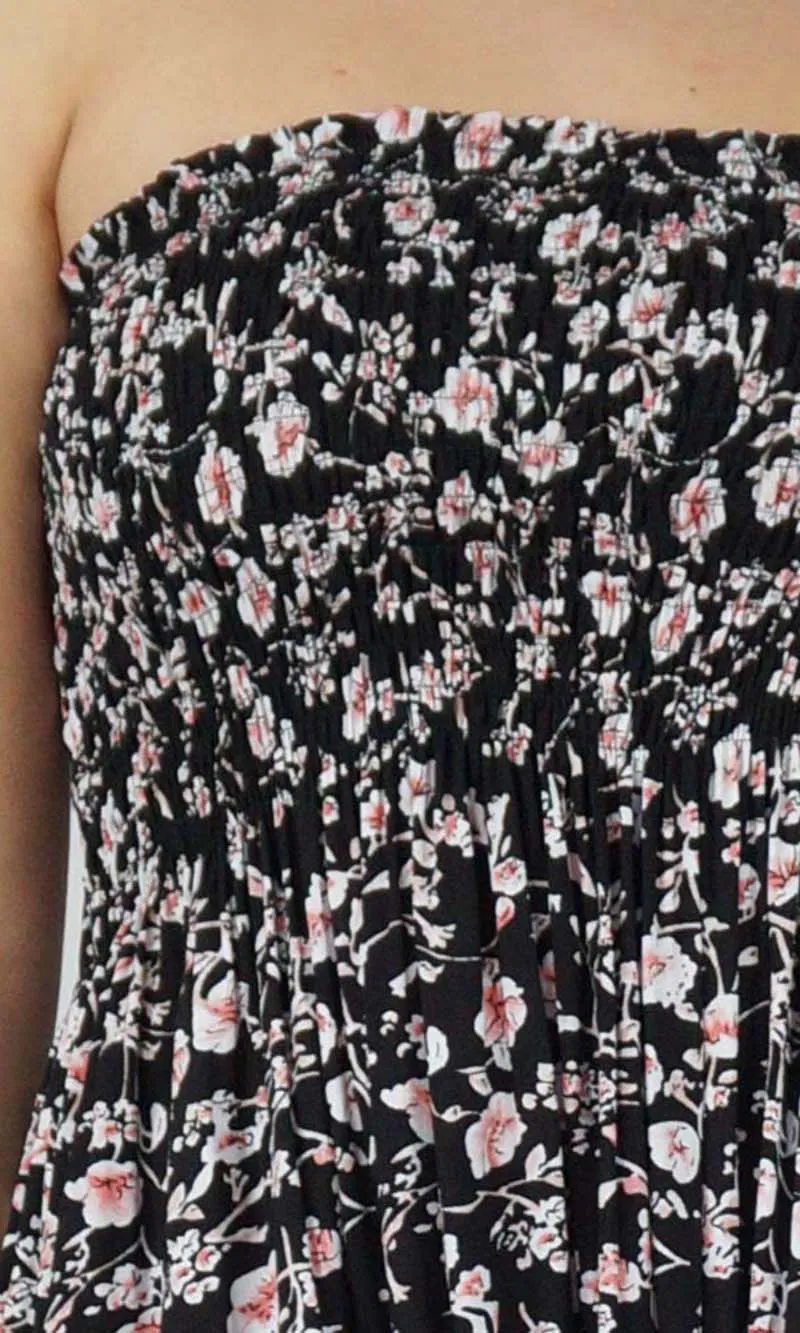 Rayon Dress Smock Springflower, More Colours