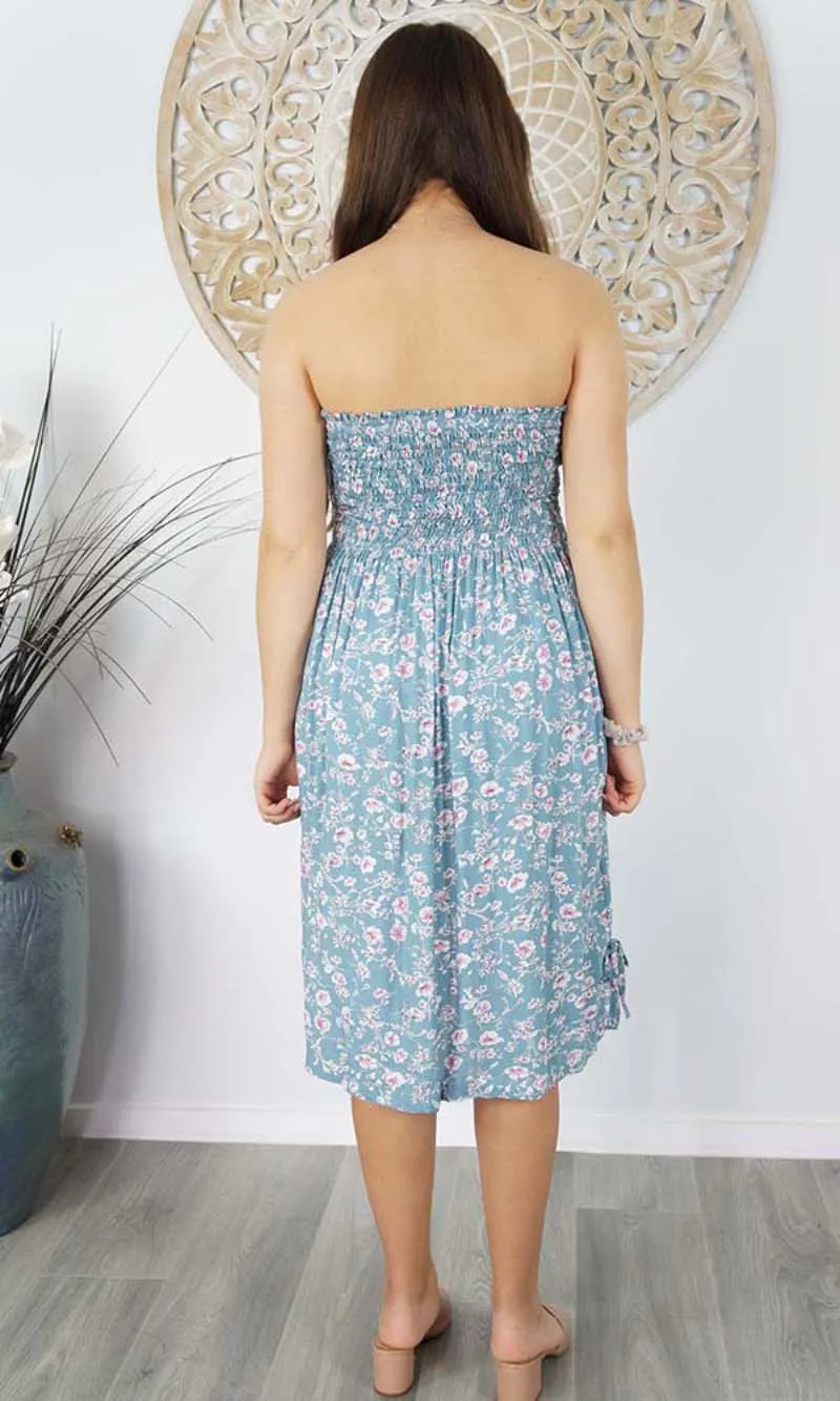 Rayon Dress Smock Springflower, More Colours