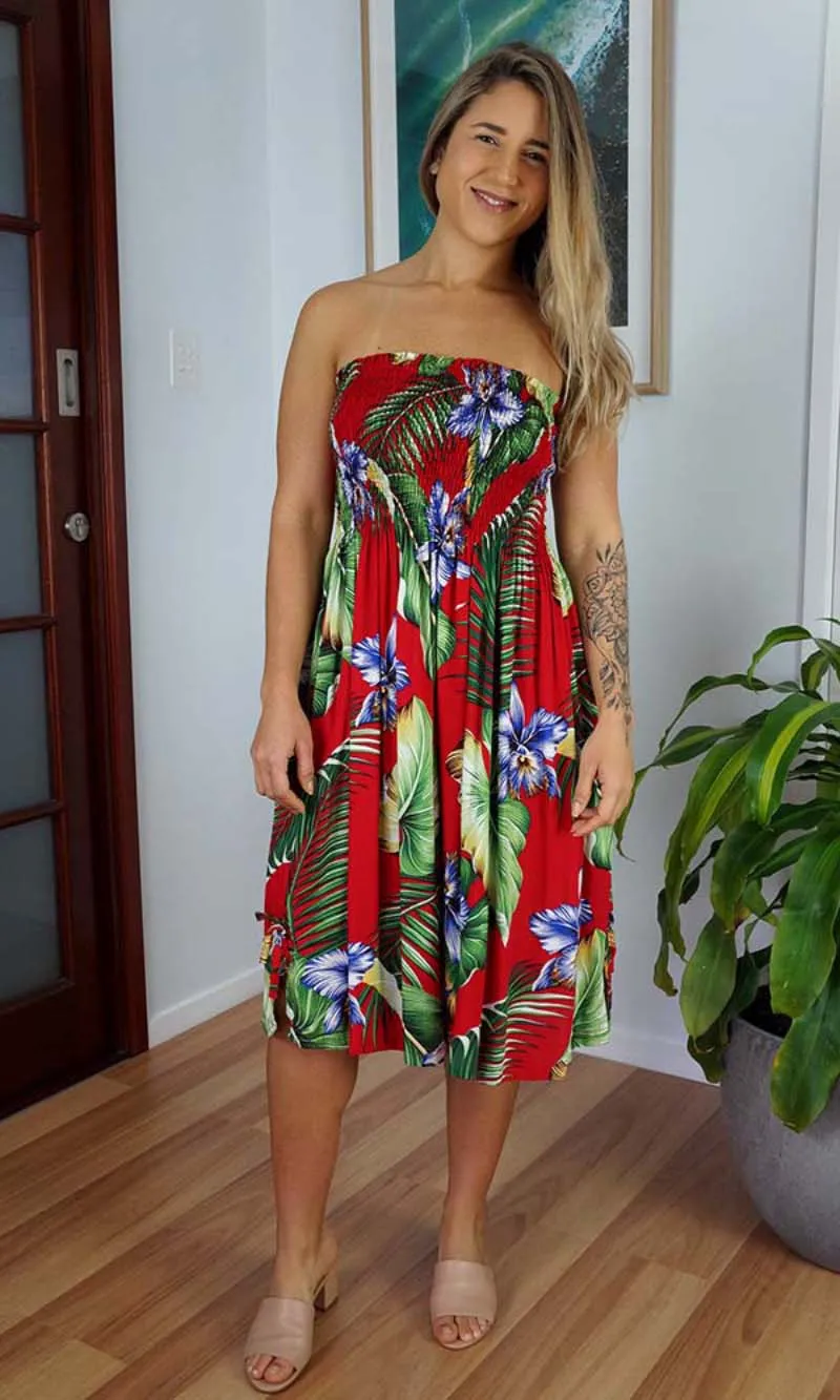 Rayon Dress Smock Tropicano, More Colours