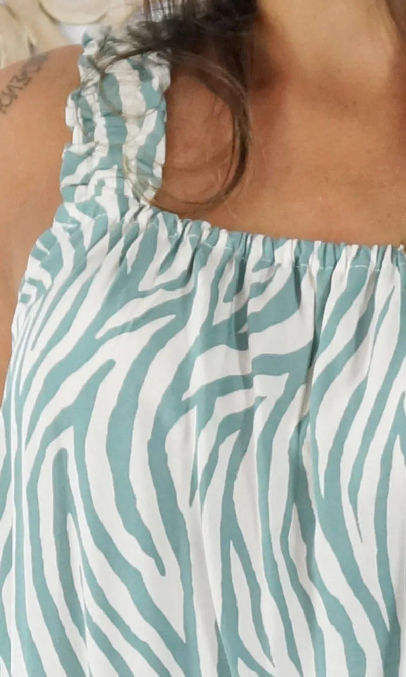Rayon Dress Sunrise Madagascar, More Colours