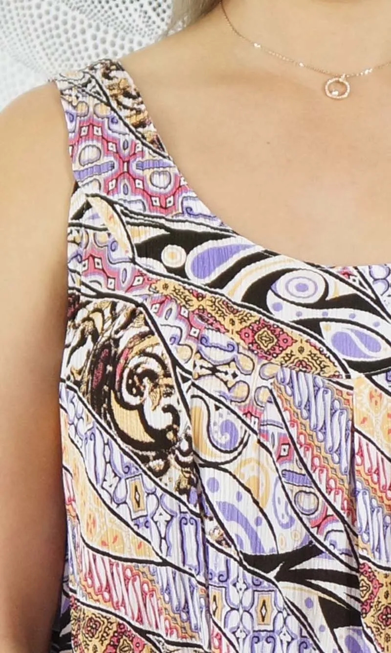 Rayon Dress Tahiti Curves, More Colours