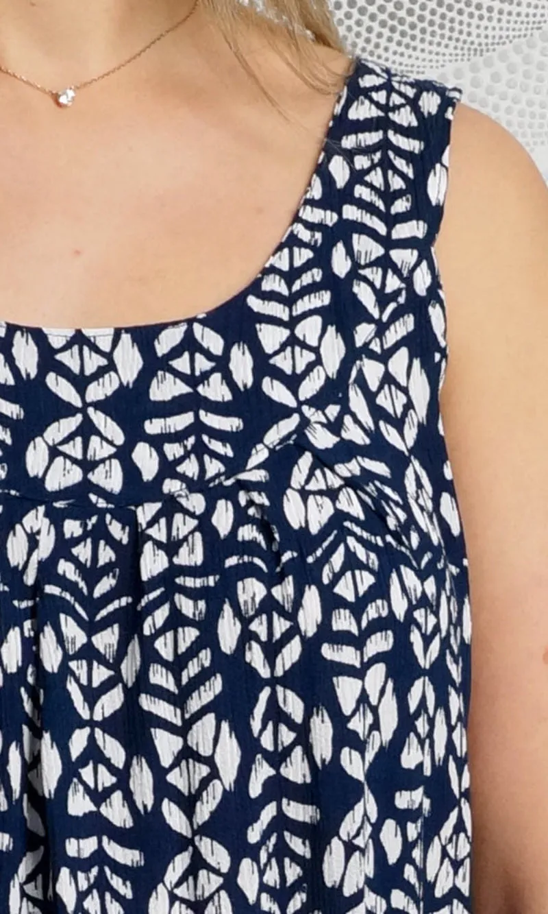 Rayon Dress Tahiti Tiki, More Colours