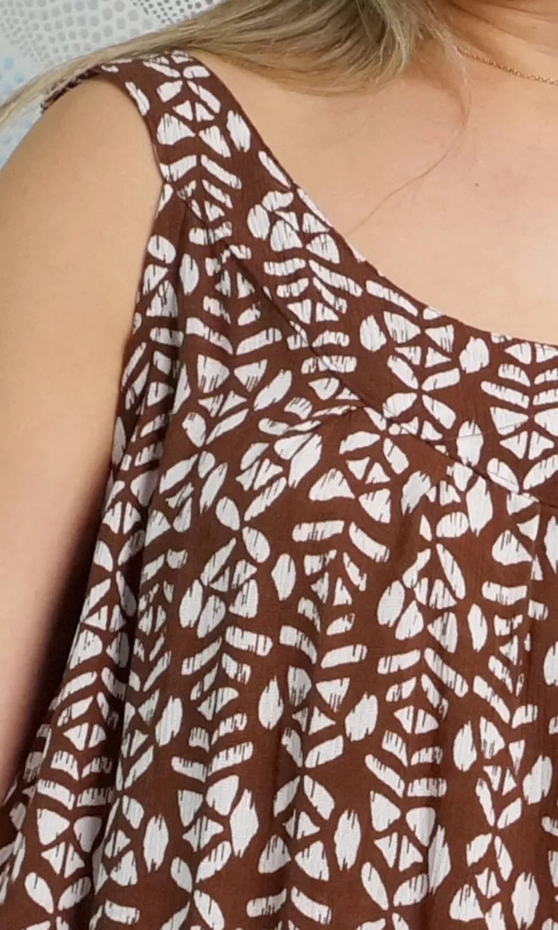 Rayon Dress Tahiti Tiki, More Colours