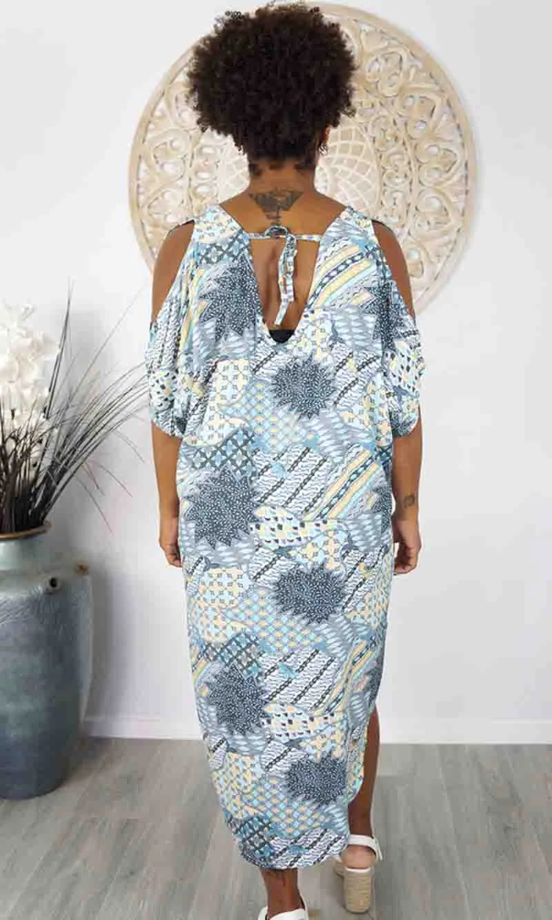 Rayon Dress Tea Tree Java, More Colours
