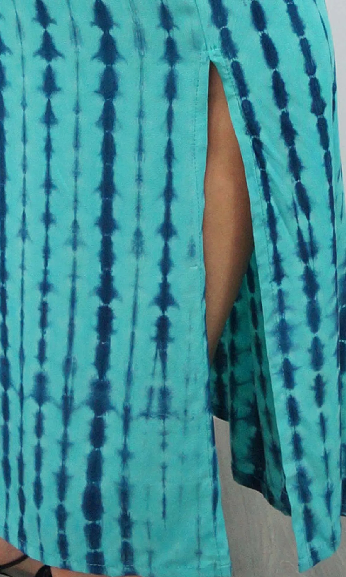 Rayon Dress Tube Crackle Tie Dye, More Colours