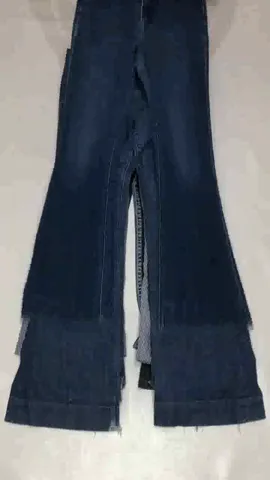 Retro Revival: Vintage Denim Flared Jeans 🌟🔥✨(S-196)