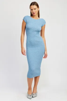 Rio Cap Sleeve Bodycon Dress