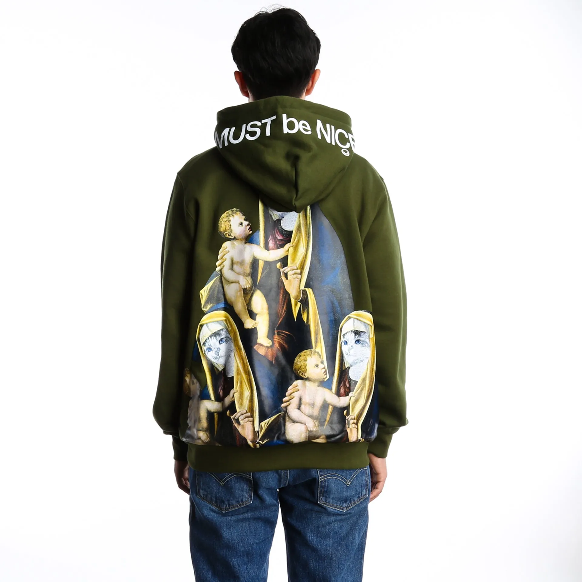 RipNDip Madonna Hoodie - Olive