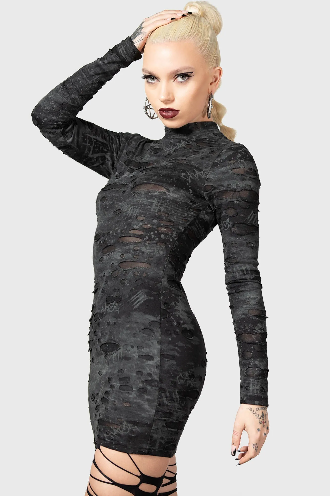 Shows Over Bodycon Dress