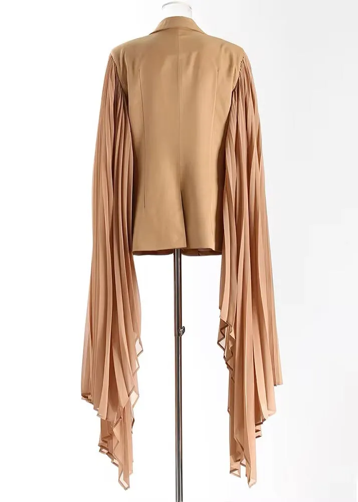 Shreya Wing-Sleeve  Blazer
