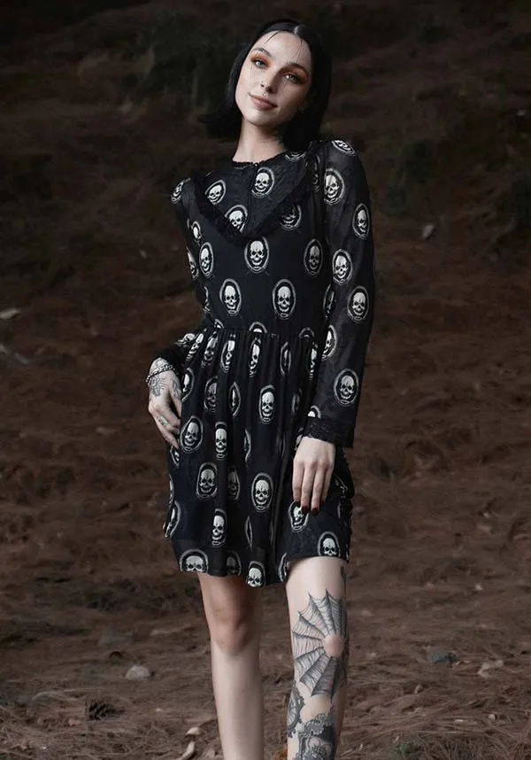 Skulls Victorian | MESH DRESS*