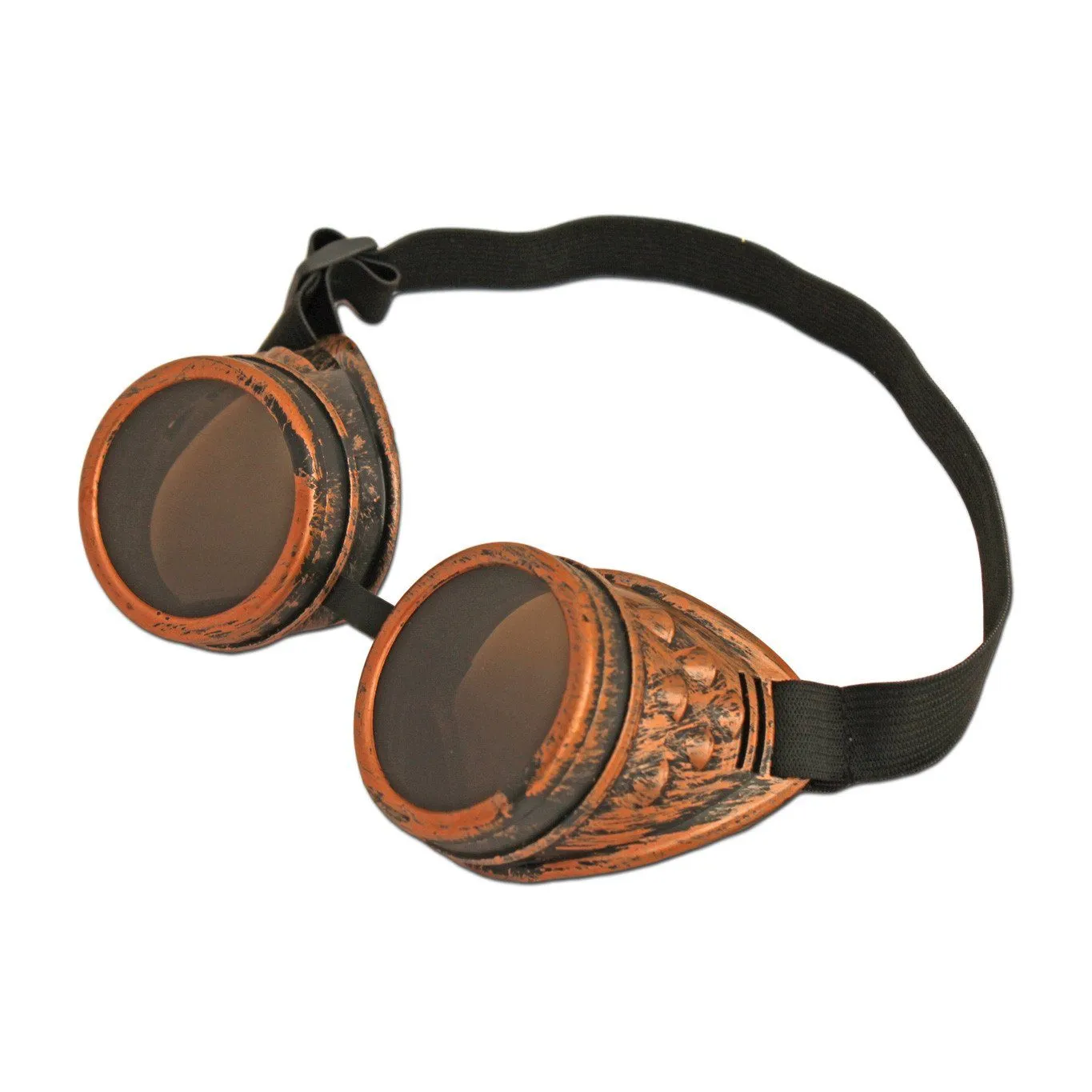Steampunk Plastic Bronze Colour Goggles