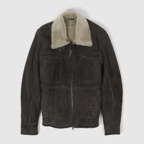 Stewart Shearling Leather Jacket