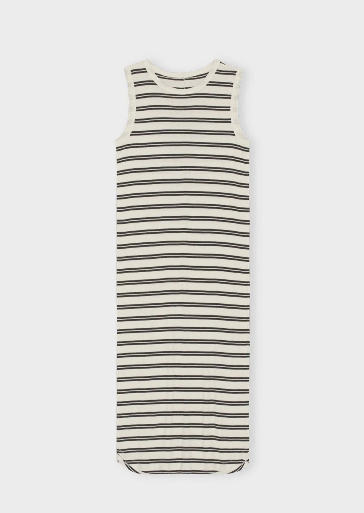 Striped Knit Tank Dress