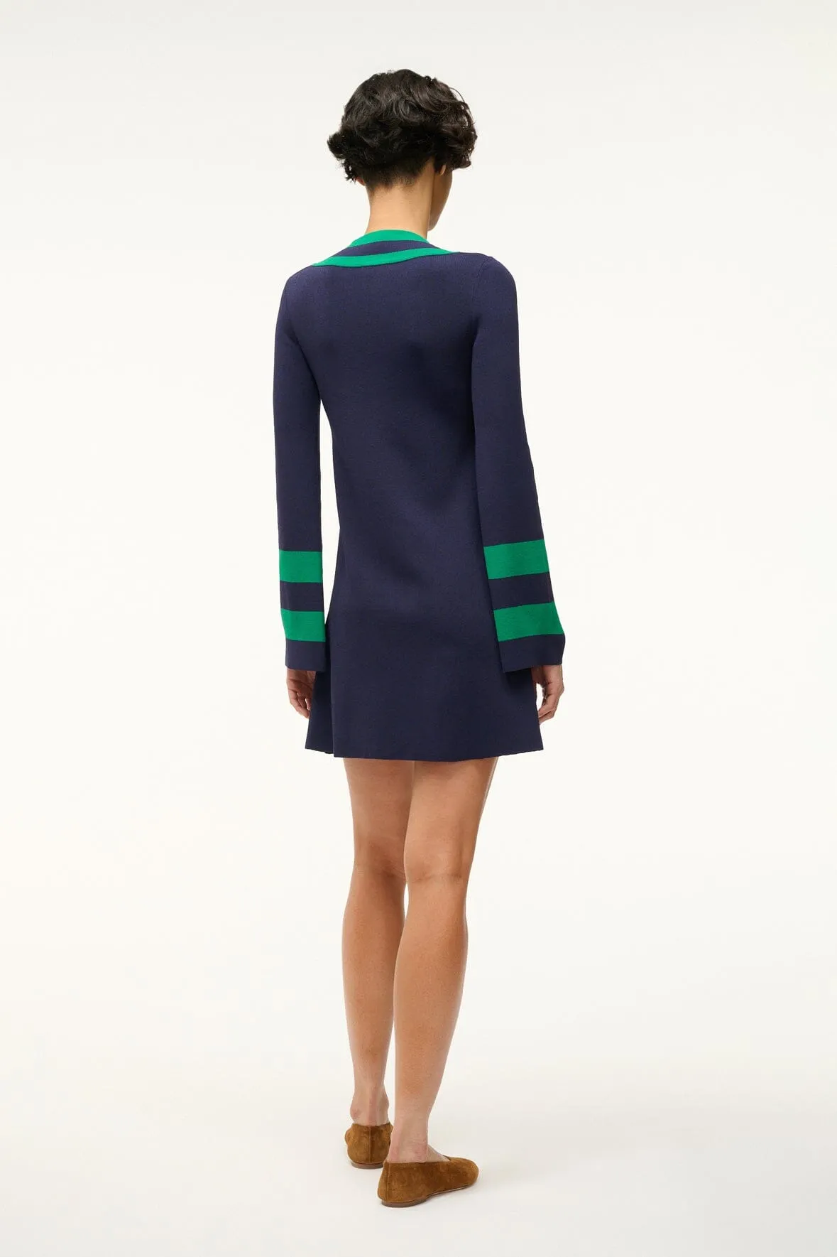 SUNSHINE DRESS | NAVY SEAWEED