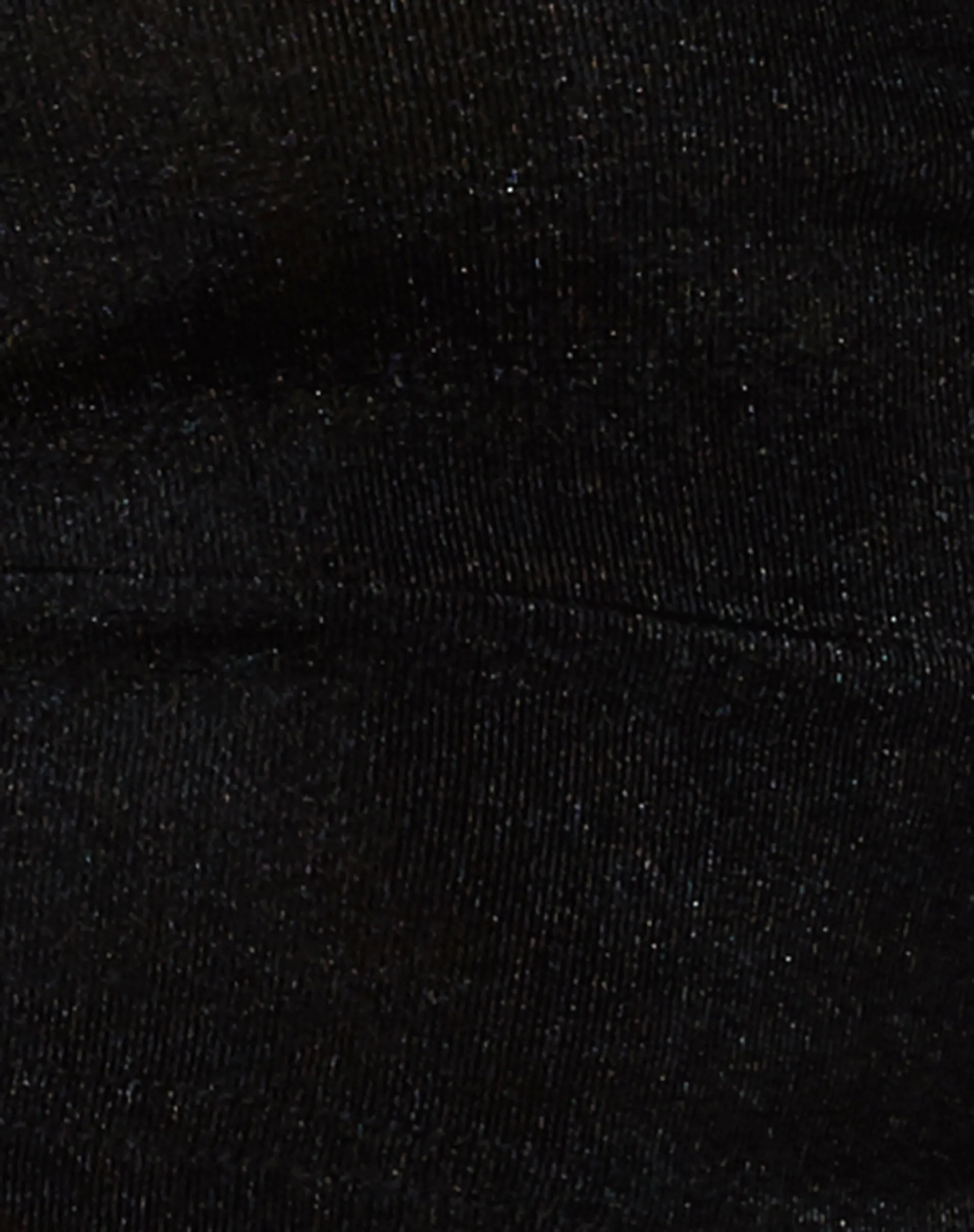 Tadita Crop Top in Crepe Black