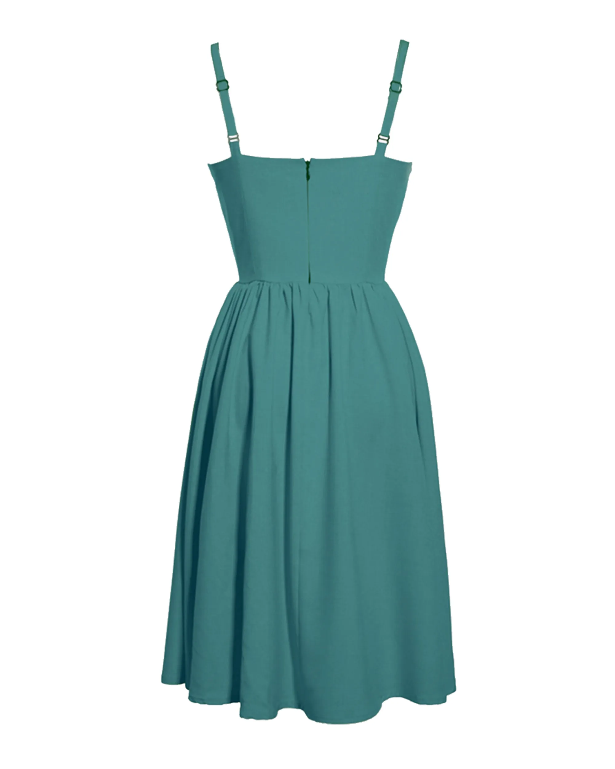 The LUCILLE DRESS - JADE