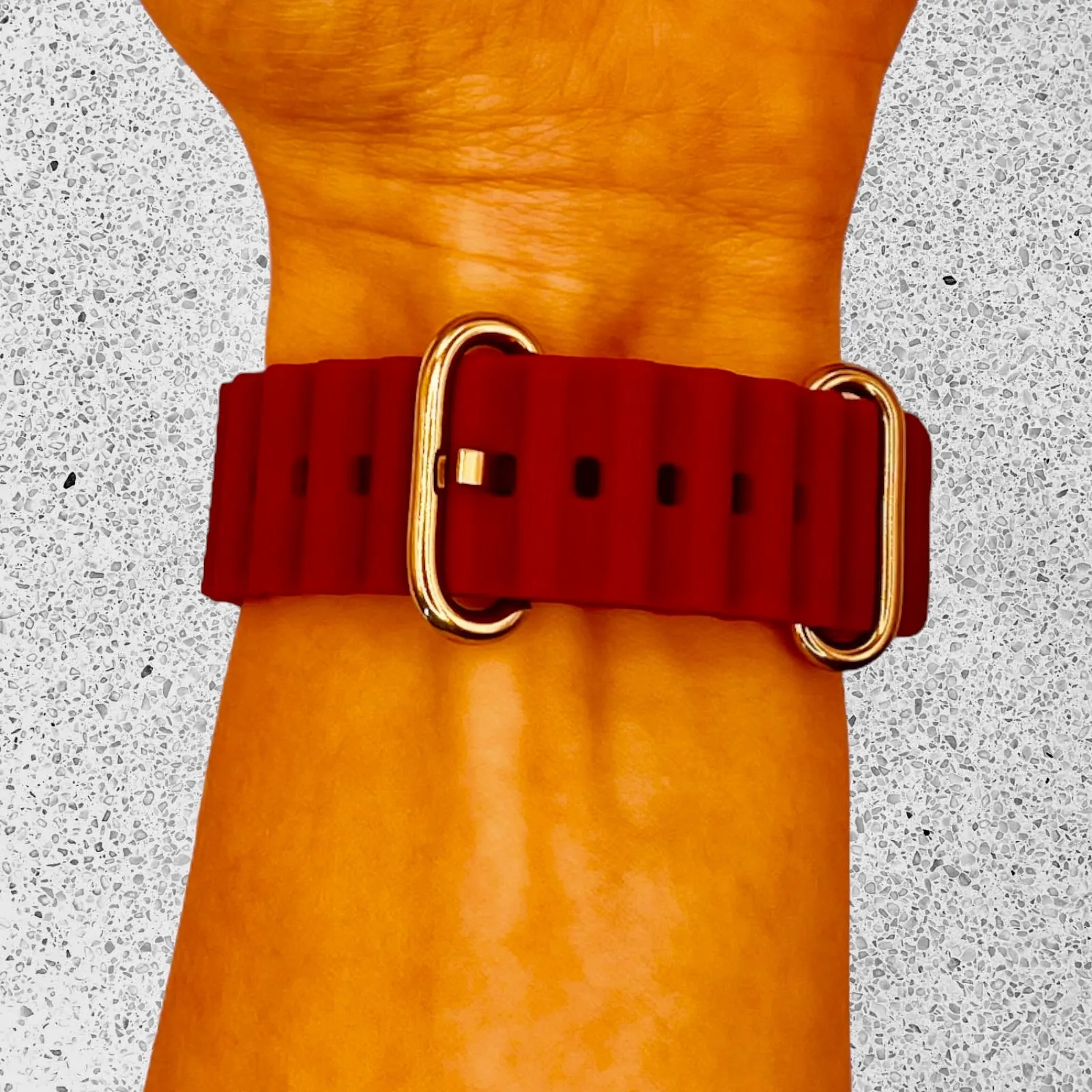 TheHorse 18mm Range compatible Silicone Ocean Bands Watch Straps