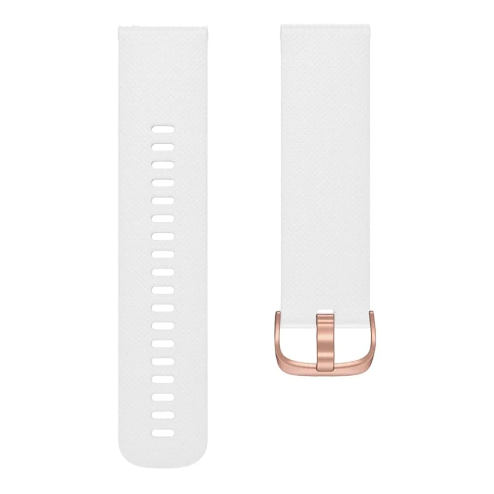 TheHorse 18mm Range compatible Silicone Watch Straps with Rose Gold Buckles