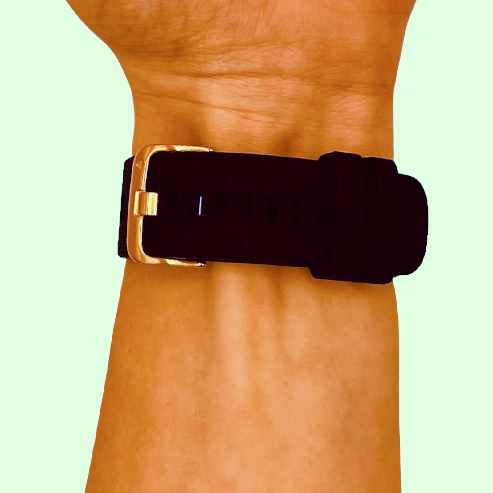 TheHorse 18mm Range compatible Silicone Watch Straps with Rose Gold Buckles