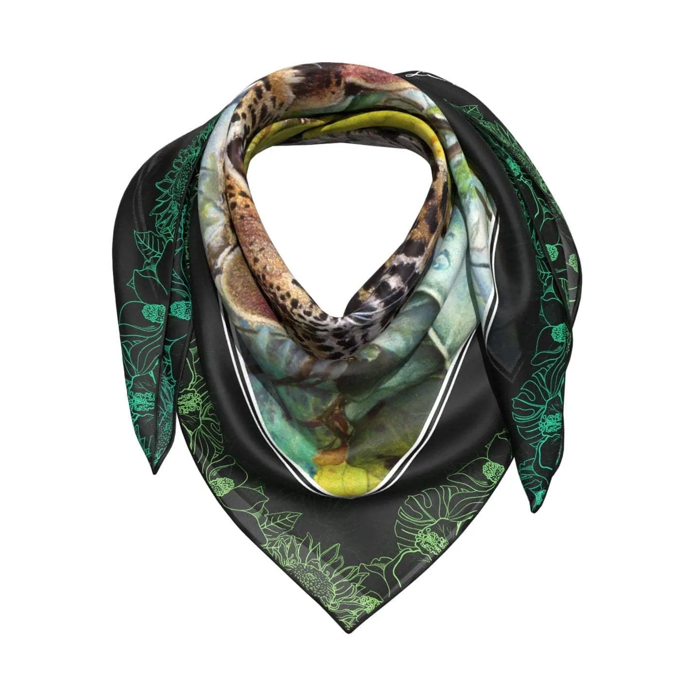 Thérèse - Silk Square Scarf