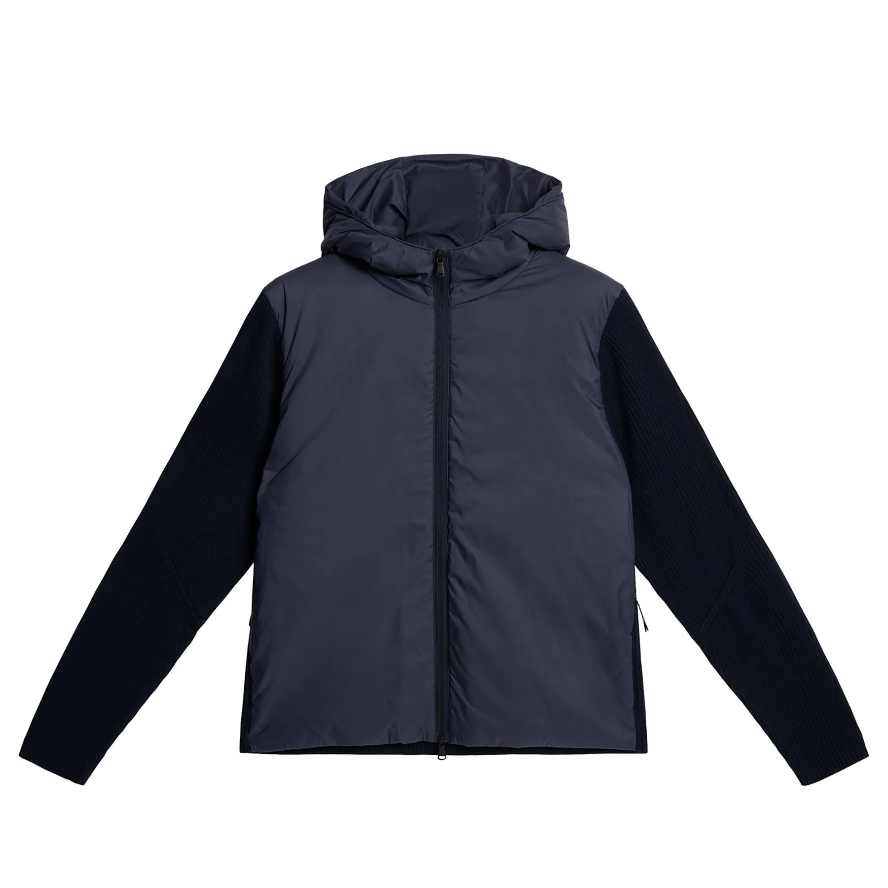 Thierry Hybrid Knit Hoodie JL Navy - AW24