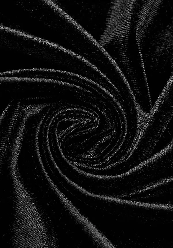 Twilight [Black] Velvet | MAXI DRESS