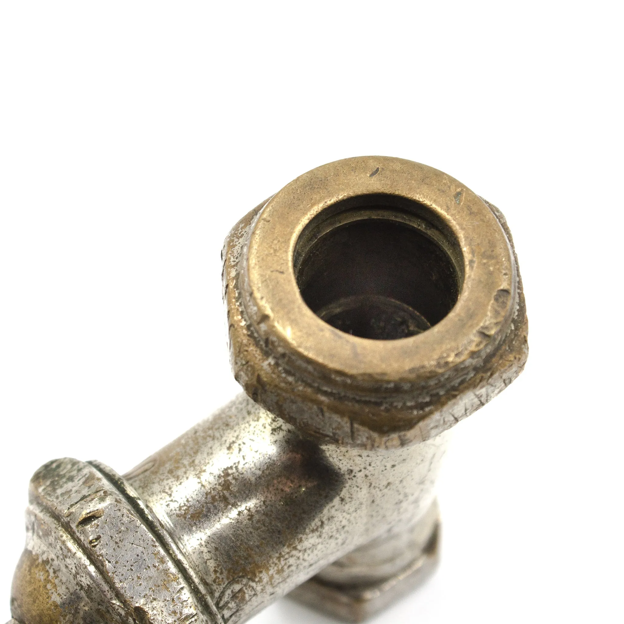 United Nickel Straight Plumbing Stop