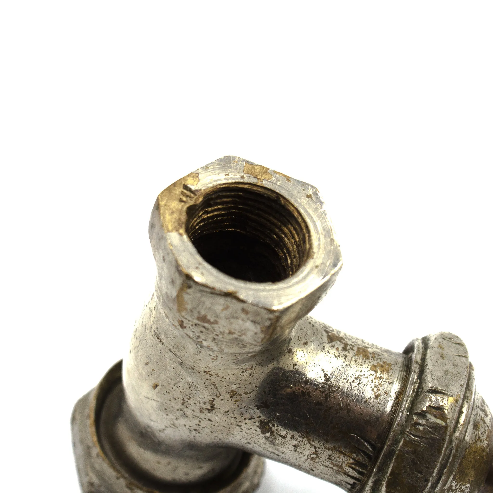 United Nickel Straight Plumbing Stop