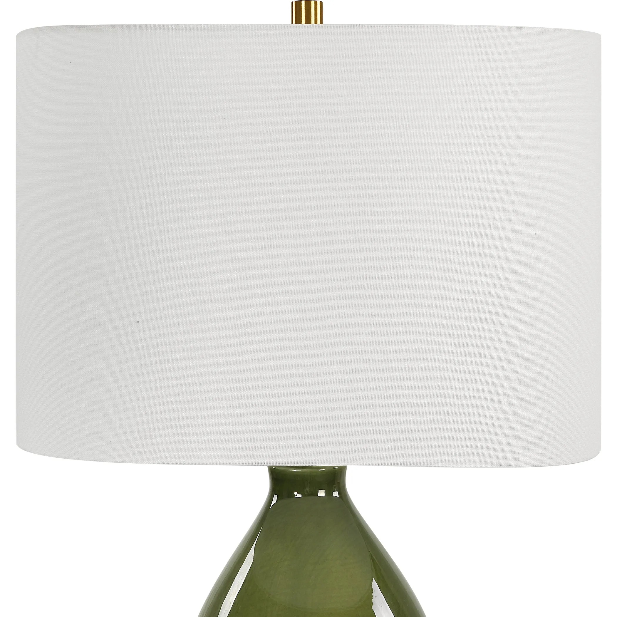 Uttermost Gourd Green Table Lamp