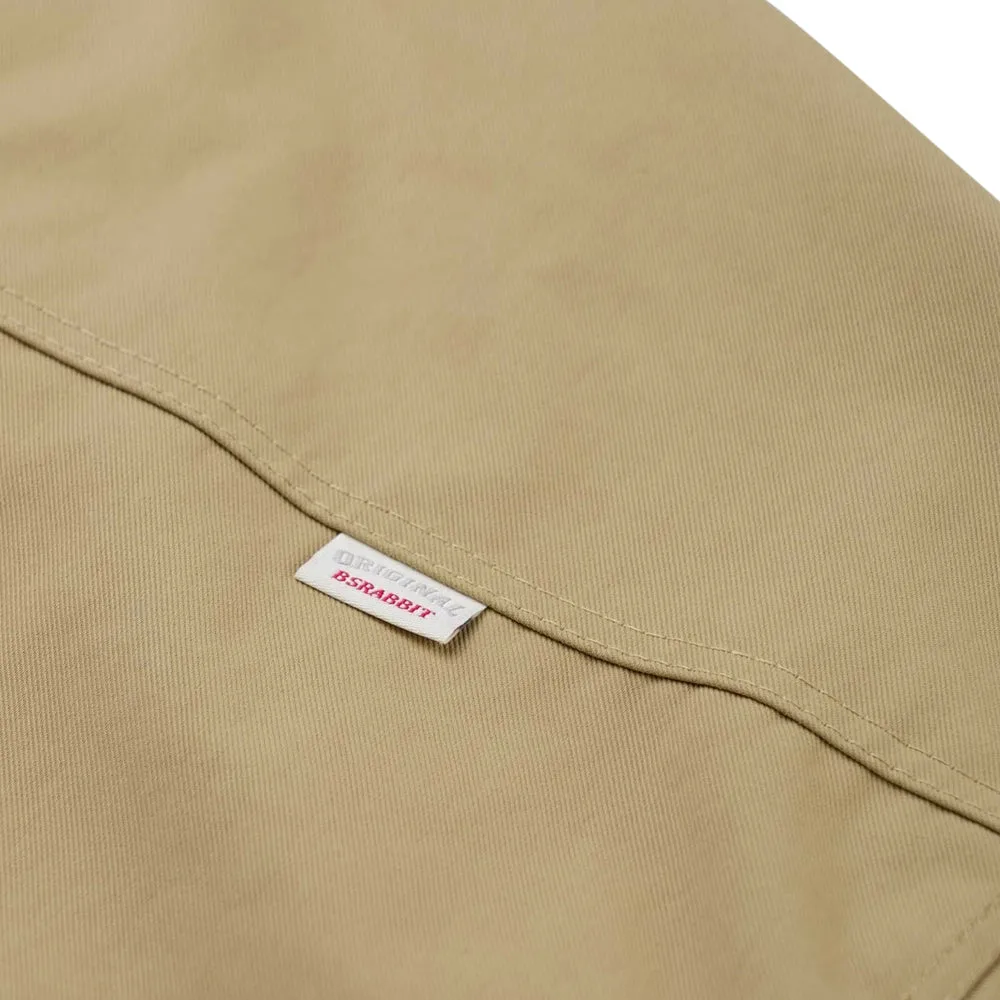 VARIETY PATCH SNAP JACKET BEIGE