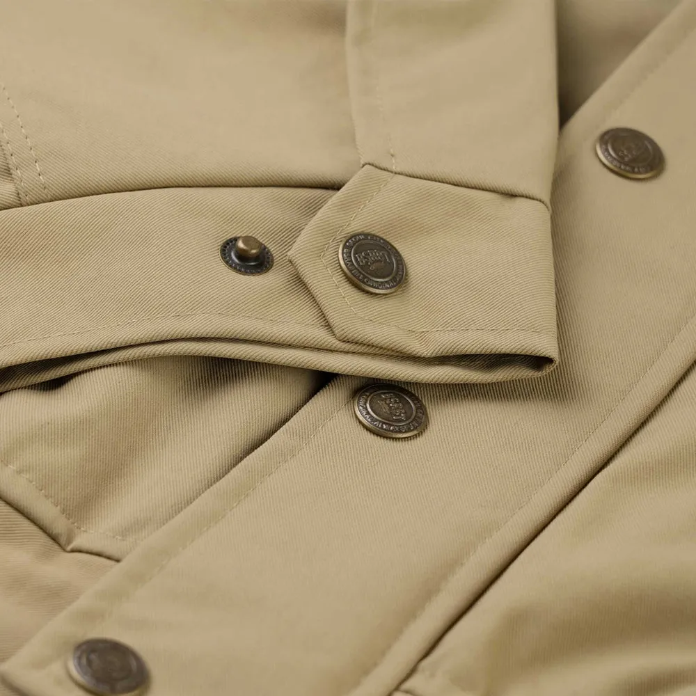 VARIETY PATCH SNAP JACKET BEIGE