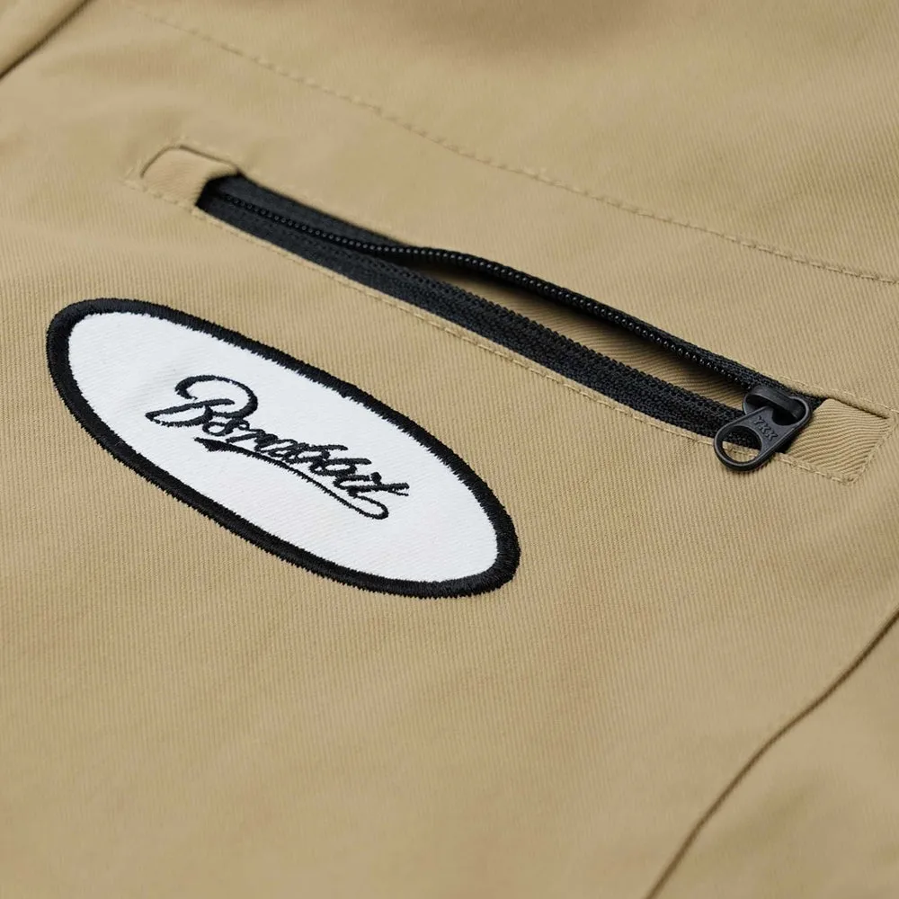 VARIETY PATCH SNAP JACKET BEIGE