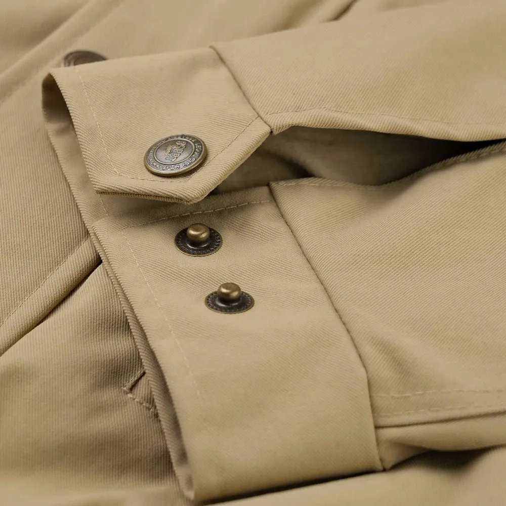 VARIETY PATCH SNAP JACKET BEIGE