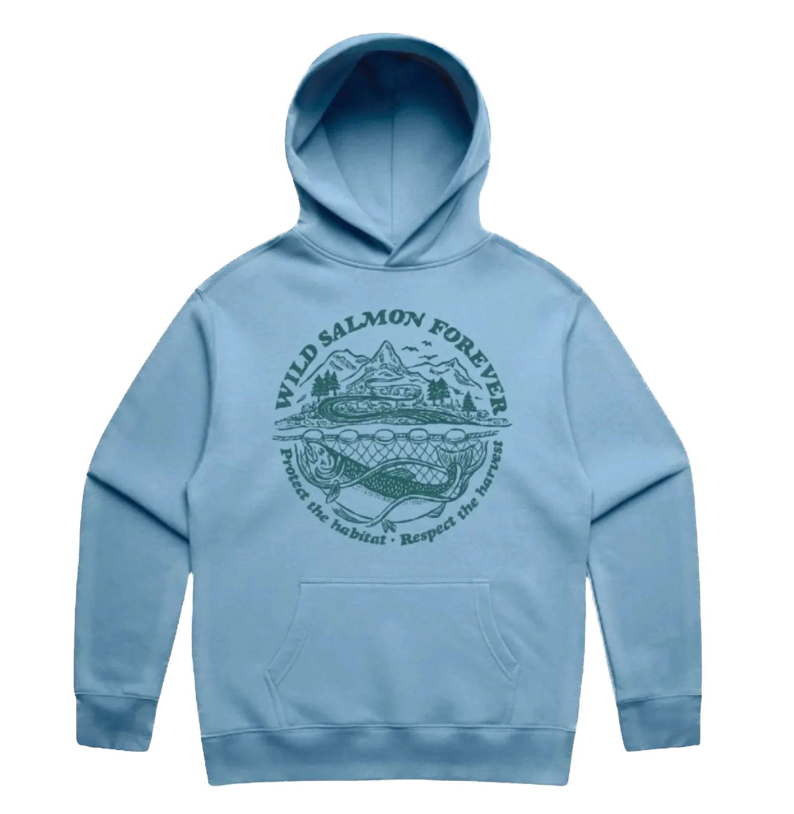Wild Salmon Forever Hoodie